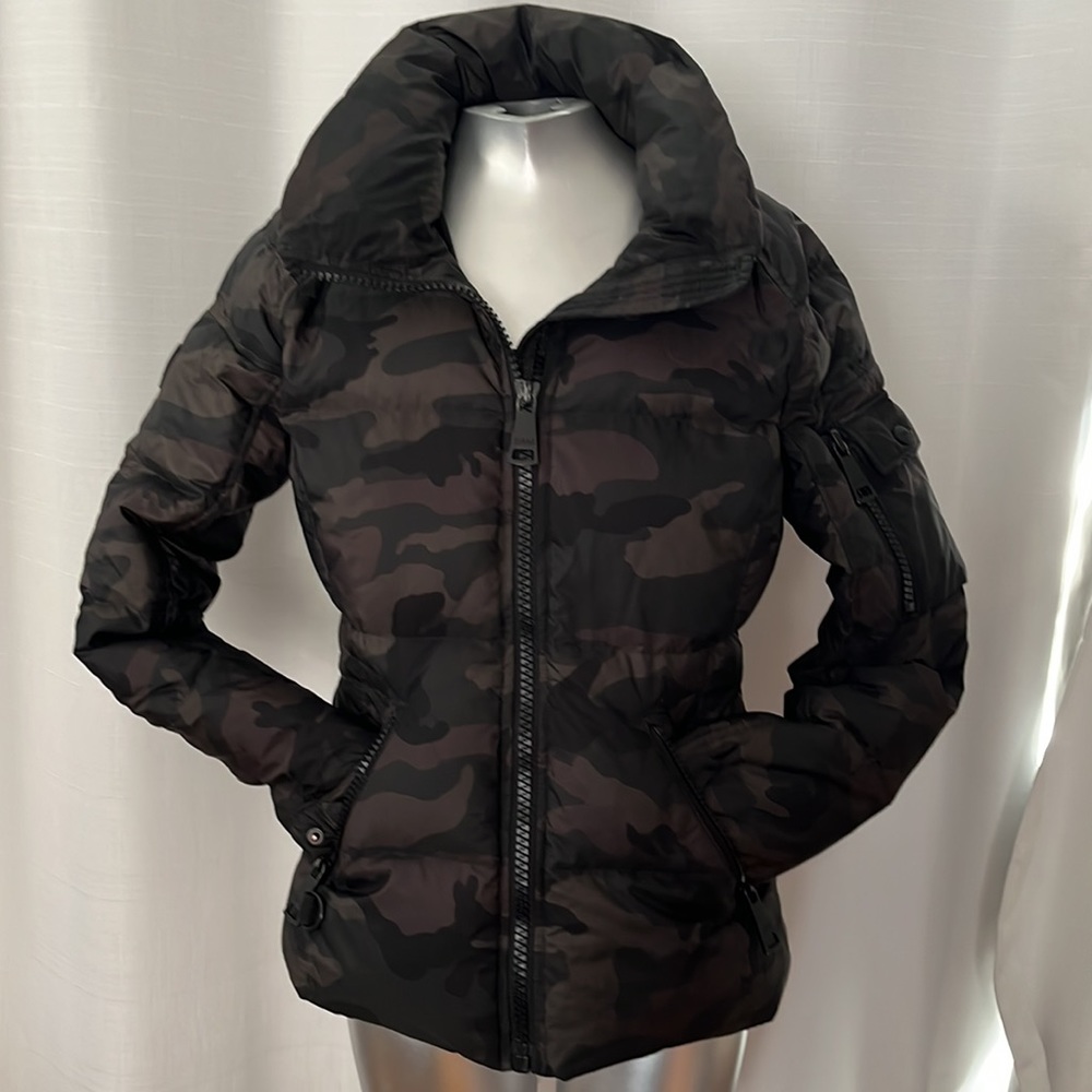 SAM Goose down puffer Camo jacket